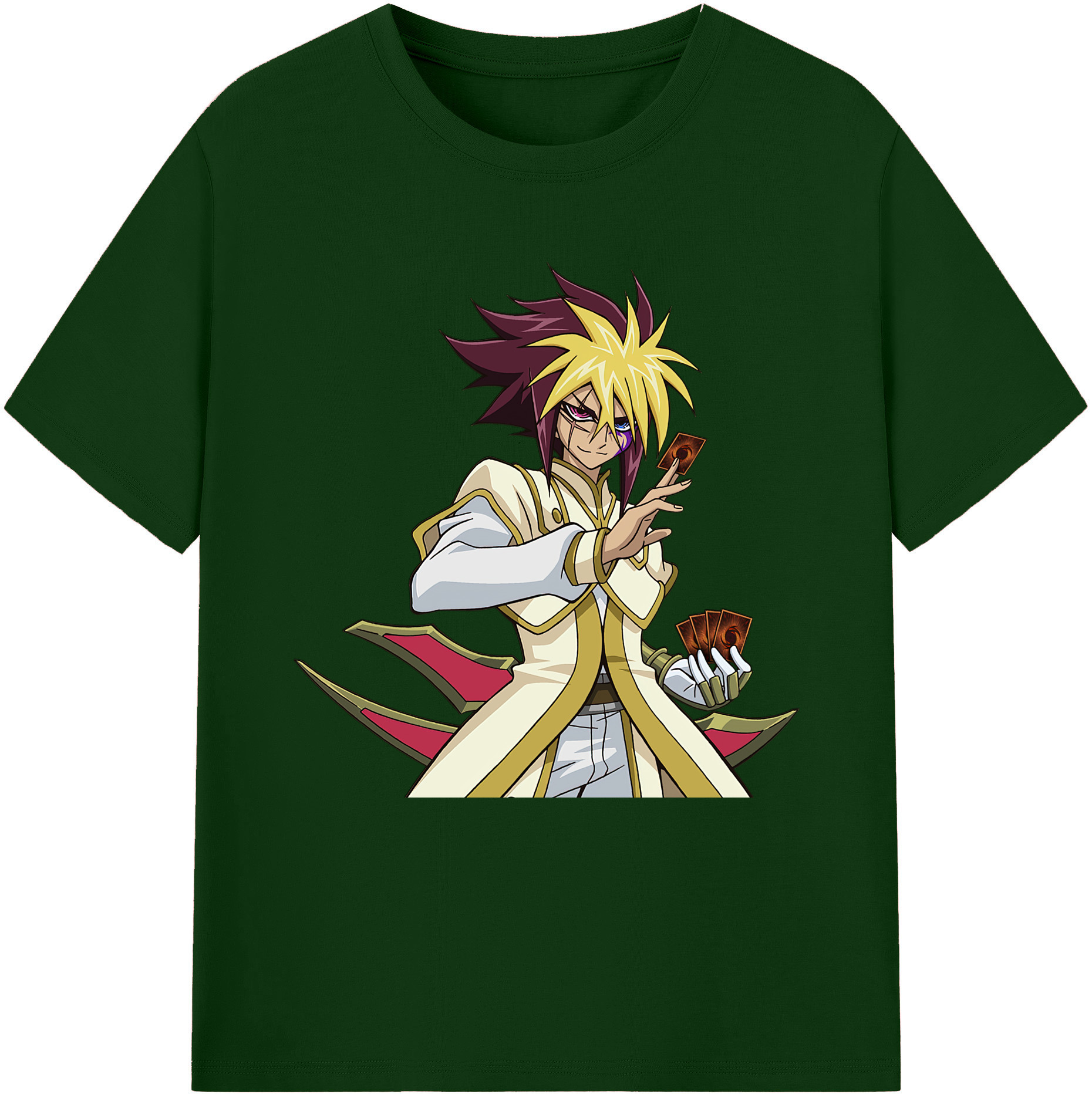 （画像用） 遊☆戯☆王 Yu-Gi-Oh! 綿100％半袖Tシャツ（フロントプリント）